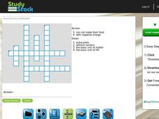Biology Crossword Puzzle 2 Interactive Biology Crossword Puzzle 2 Interactive