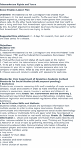 Telemarketers Rights and Yours Lesson Plan Telemarketers Rights and Yours Lesson Plan