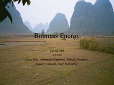 Biomass Energy PPT Biomass Energy PPT