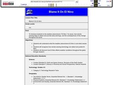 Blame It On El Nino Lesson Plan Blame It On El Nino Lesson Plan