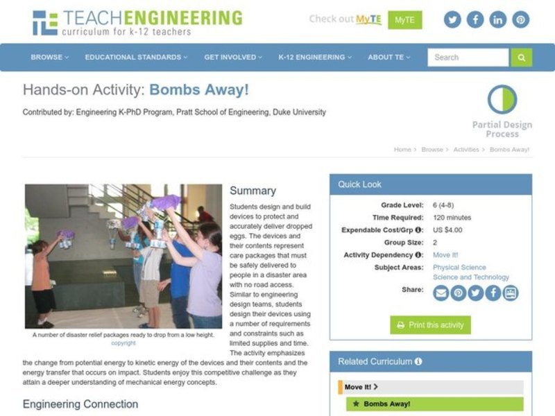 Bombs Away! Lesson Plan Bombs Away! Lesson Plan