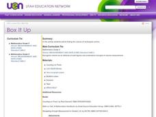 Box It Up Lesson Plan Box It Up Lesson Plan
