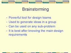 Brainstorming PPT Brainstorming PPT