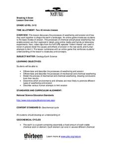 Breaking it Down Lesson Plan Breaking it Down Lesson Plan