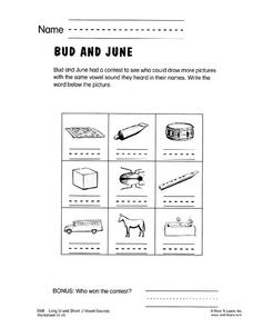 Bud and June Worksheet Bud and June Worksheet
