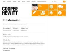 Mastermind Lesson Plan Mastermind Lesson Plan