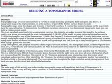 Building a Topographic Model Lesson Plan Building a Topographic Model Lesson Plan