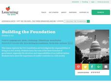 Building the Foundation Lesson Plan Building the Foundation Lesson Plan