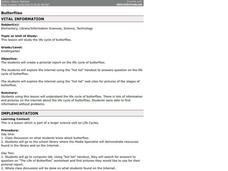 Butterflies Lesson Plan Butterflies Lesson Plan