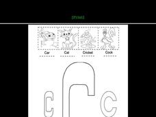 C Coloring Sheet Worksheet C Coloring Sheet Worksheet
