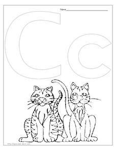 C is for Cat Lesson Plan C is for Cat Lesson Plan