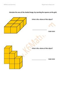 Calculate Area Using Shaded Grids Worksheet Calculate Area Using Shaded Grids Worksheet