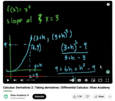 Calculus: Derivatives 2 Instructional Video Calculus: Derivatives 2 Instructional Video