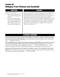 Refugees From Vietnam and Cambodia Lesson Plan Refugees From Vietnam and Cambodia Lesson Plan