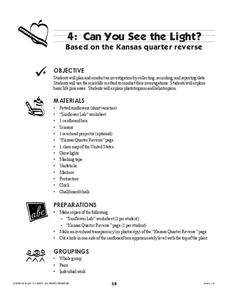 Can You See the Light? Lesson Plan Can You See the Light? Lesson Plan