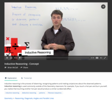 Inductive Reasoning Instructional Video Inductive Reasoning Instructional Video