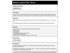 Candy Fractions Lesson Plan Candy Fractions Lesson Plan