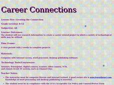 Career Connections Lesson Plan Career Connections Lesson Plan