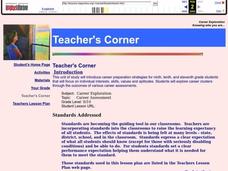 Career Exploration Lesson Plan Career Exploration Lesson Plan