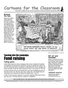 Cartoons for the Classroom: Campaign Fundraising Worksheet Cartoons for the Classroom: Campaign Fundraising Worksheet