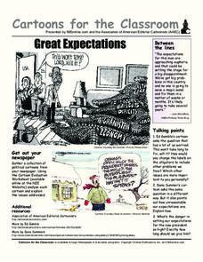 Cartoons for the Classroom: Great Expectations Worksheet Cartoons for the Classroom: Great Expectations Worksheet