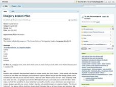 Imagery Lesson Plan Lesson Plan Imagery Lesson Plan Lesson Plan