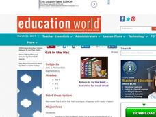 Cat in the Hat Lesson Plan Cat in the Hat Lesson Plan