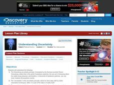 Understanding: Uncertainty Lesson Plan Understanding: Uncertainty Lesson Plan
