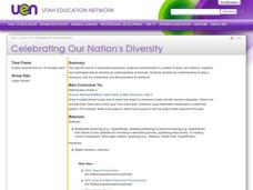 Celebrating Our Nation's Diversity Lesson Plan Celebrating Our Nation's Diversity Lesson Plan
