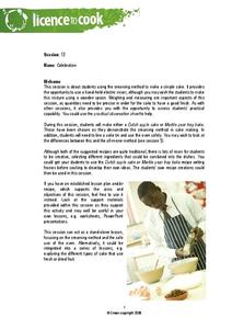 Celebration Lesson Plan Celebration Lesson Plan