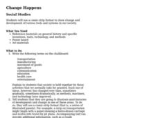 Change Happens Lesson Plan Change Happens Lesson Plan