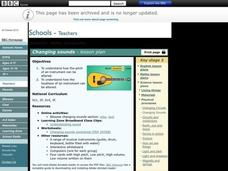 Changing Sounds Lesson Plan Changing Sounds Lesson Plan