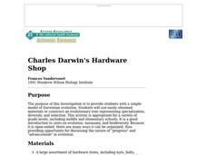 Charles Darwin's Hardware Shop Lesson Plan Charles Darwin's Hardware Shop Lesson Plan