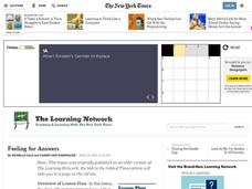 Feeling for Answers Lesson Plan Feeling for Answers Lesson Plan