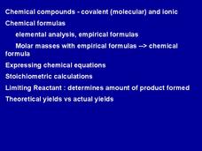 Chemical Compounds PPT Chemical Compounds PPT
