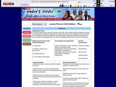 Child Soldiers Lesson Plan Child Soldiers Lesson Plan
