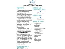 Chocolate Asphalt Cookies Lesson Plan Chocolate Asphalt Cookies Lesson Plan