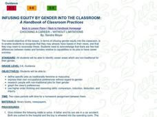 CHOOSING A CAREER - WITHOUT LIMITATIONS Lesson Plan CHOOSING A CAREER - WITHOUT LIMITATIONS Lesson Plan