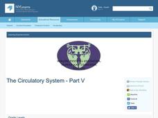 Circulatory System Lesson Plan Circulatory System Lesson Plan