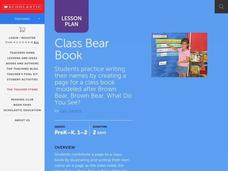 Class Bear Book Lesson Plan Class Bear Book Lesson Plan