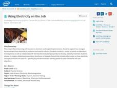 Using Electricity on the Job Unit Plan Using Electricity on the Job Unit Plan