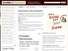 Clay Animation Lesson Plan Clay Animation Lesson Plan