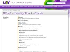 Clouds Lesson Plan Clouds Lesson Plan