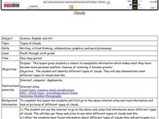 Clouds Lesson Plan Clouds Lesson Plan