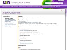 Coin Counting Lesson Plan Coin Counting Lesson Plan