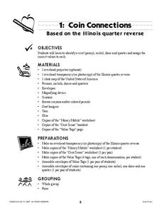 Coin Connections Lesson Plan Coin Connections Lesson Plan