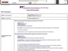 Colonization Lesson Plan Colonization Lesson Plan