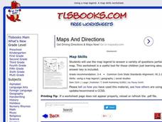 Map Skills Worksheet Map Skills Worksheet