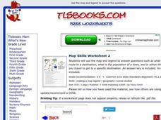 Map Skills Worksheet Map Skills Worksheet