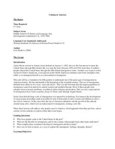 Coming to America Lesson Plan Coming to America Lesson Plan